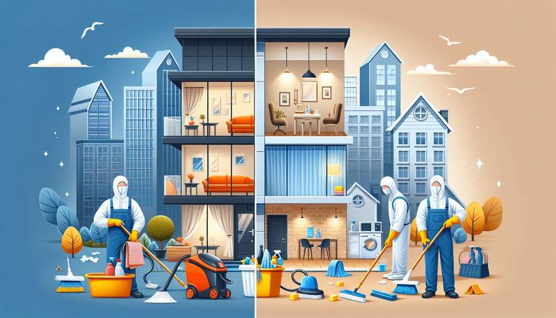 Commercial vs. Residential Cleaning: Understanding the Key Differences